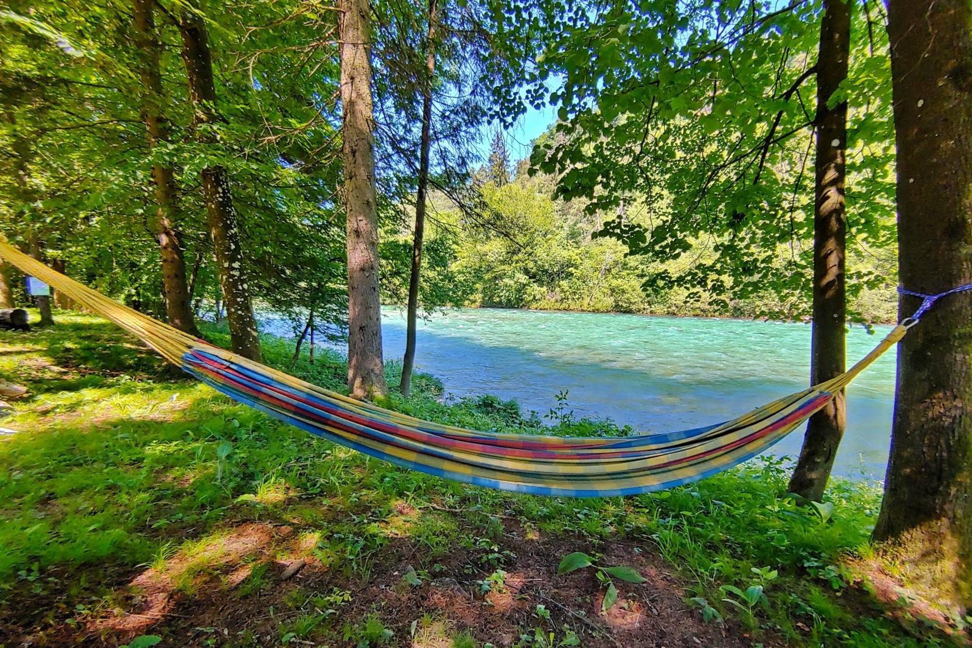 Eco River Camp - Pitches Radovljica Eksteriør bilde