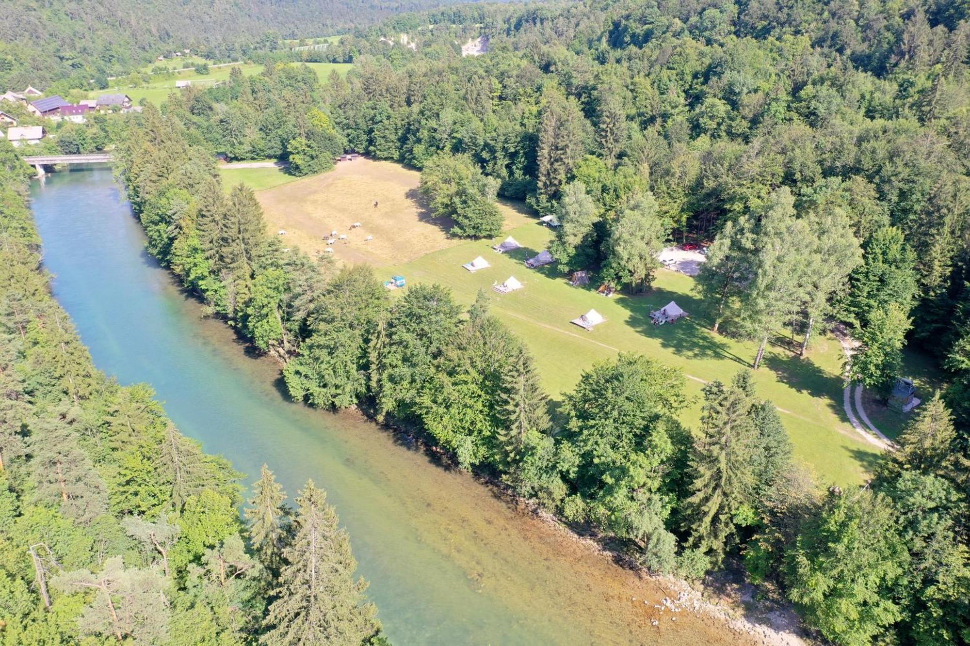 Eco River Camp - Pitches Radovljica Eksteriør bilde