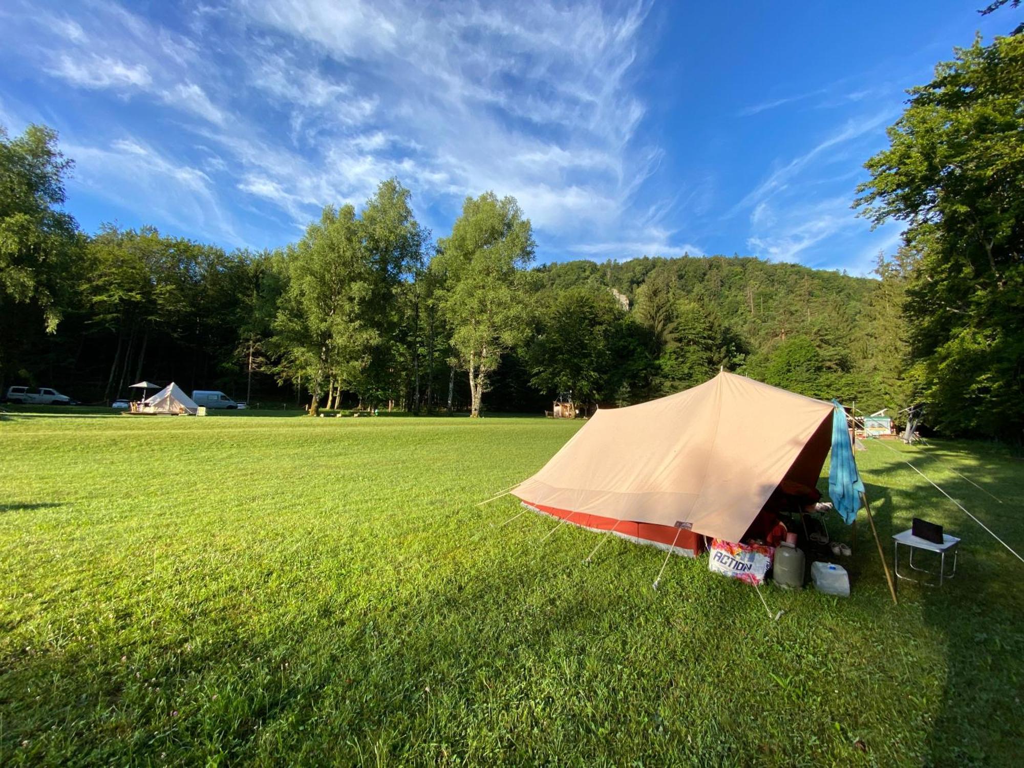 Eco River Camp - Pitches Radovljica Eksteriør bilde