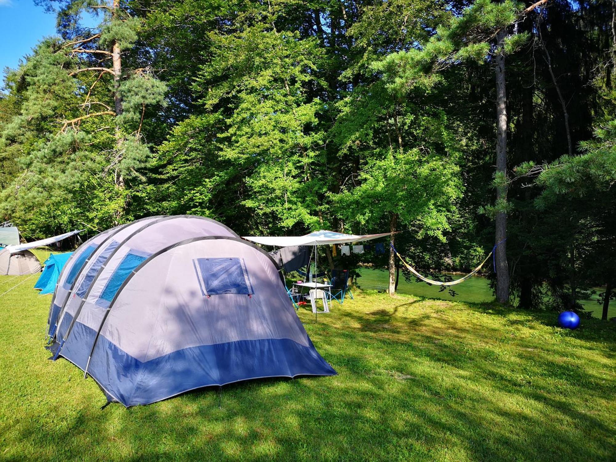 Eco River Camp - Pitches Radovljica Eksteriør bilde