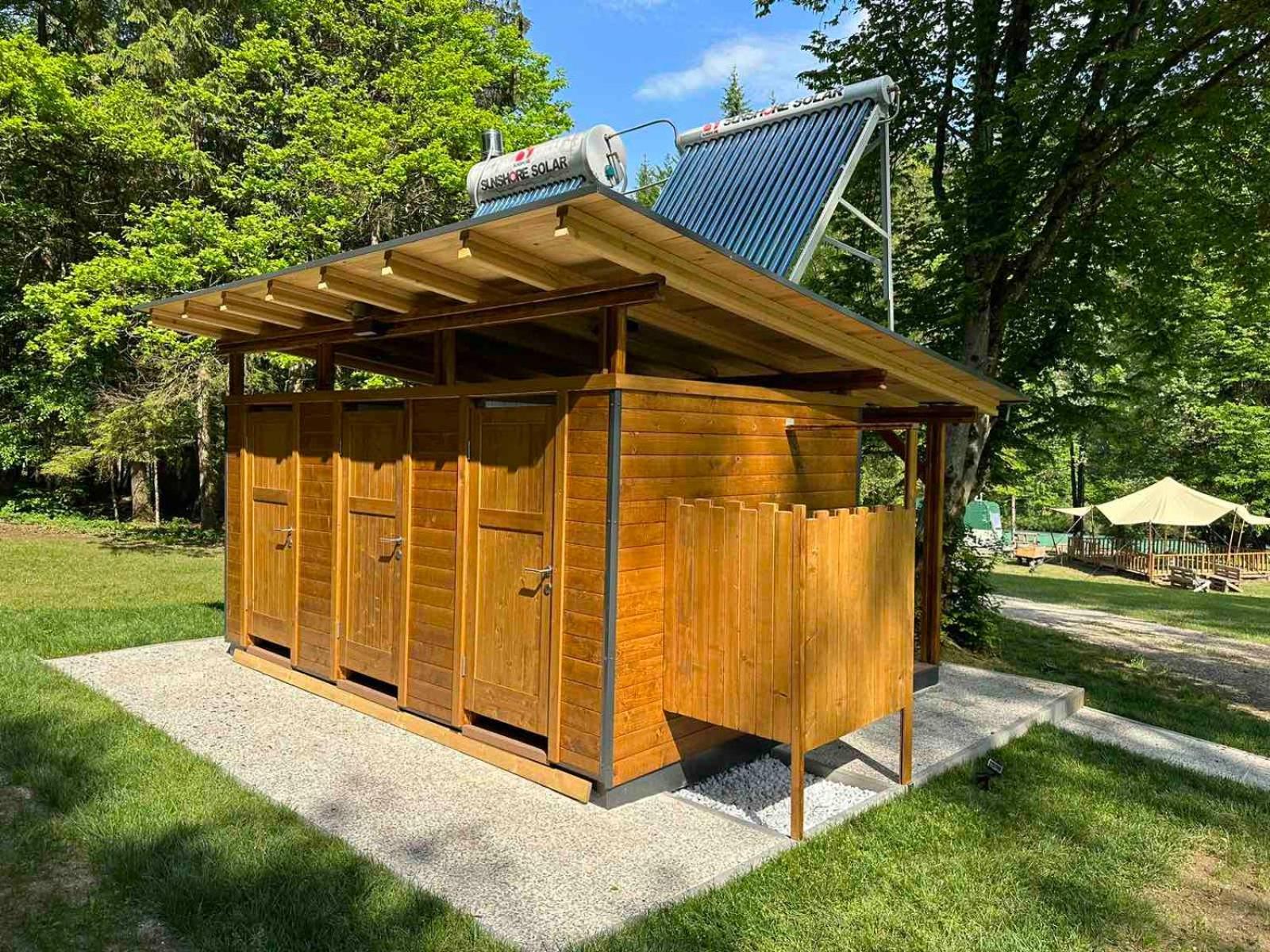 Eco River Camp - Pitches Radovljica Eksteriør bilde